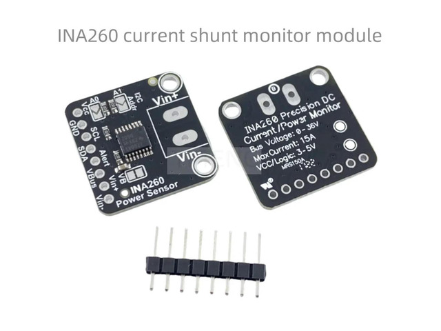 1Pcs INA260 High or Low Side Voltage, Current, Power Sensor module Small size Description