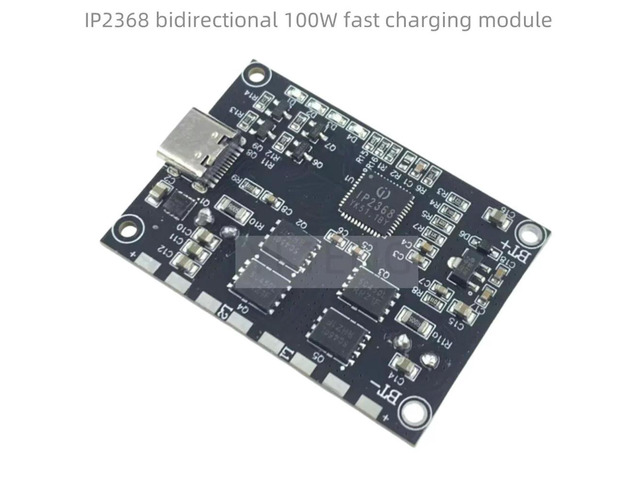 1Pcs IP2368 bidirectional high power fast charging module Power bank circuit board kit pd100w quick charging