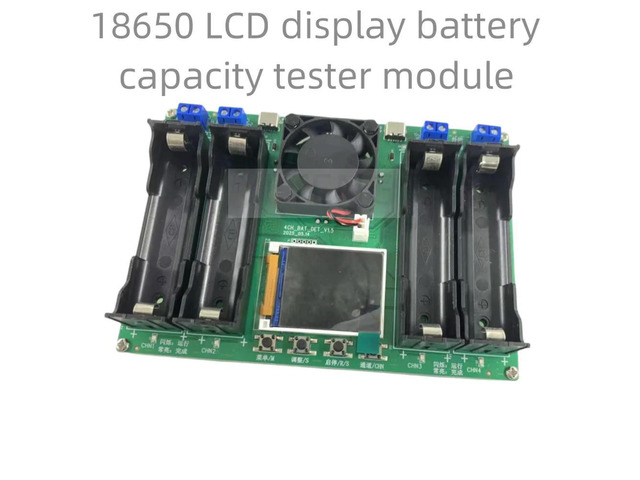 LCD Display Capacity Tester MAh MWh Lithium Digital Power Detector Module Tester Type-C in stock