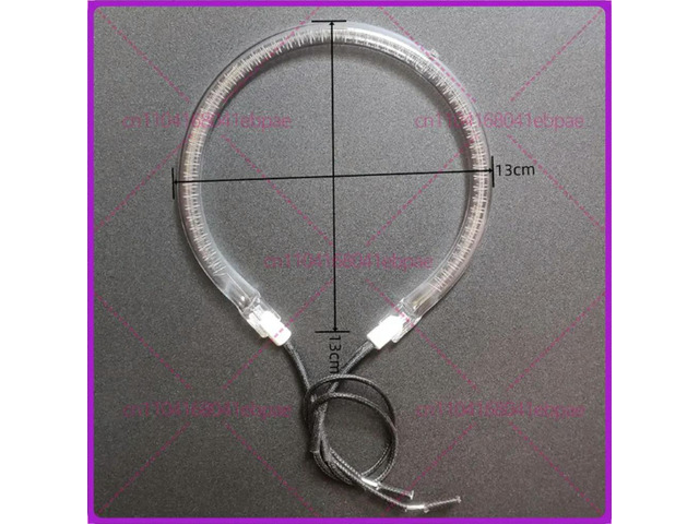 220 Voltage Convection oven parts air fryer parts round glass heating tube13cm 1200W