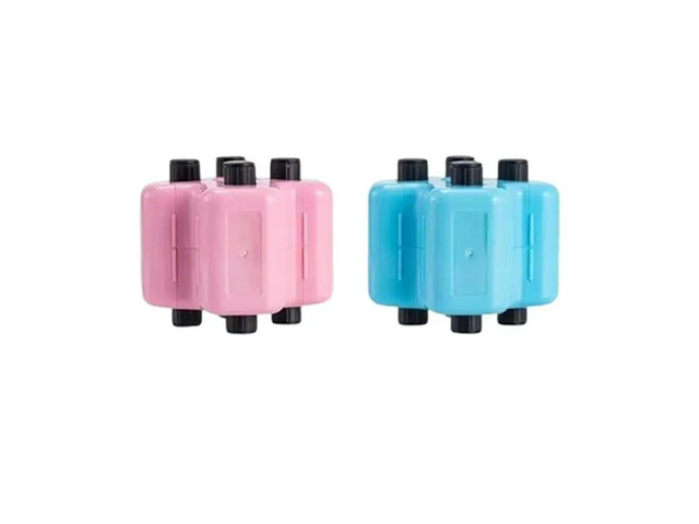 2Pcs 4-In-1 Math Practice Roller Stamp,Addition Subtraction Multiplication Division Practice Tool,Digital Roller Stamp