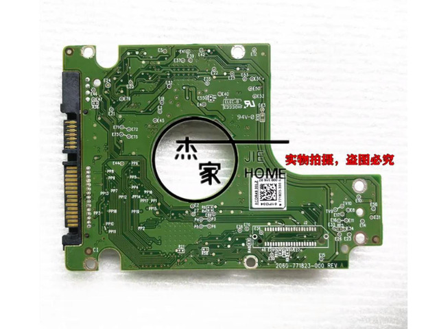 Board number 2060-771823-000 REV A notebook hard drive circuit board