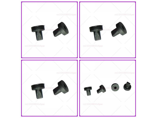 10PCS 5*2*5.0MM miniature black silicone duckbill valve Anti-backflow low pressure lazy toothbrush head one-way check valve
