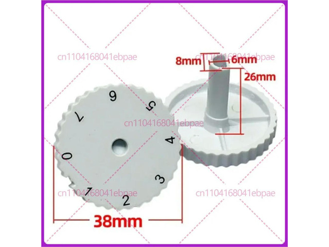 For Haier Hisense Knob D-shape shaftRefrigerator Temperature Control Switch Adjustment Thermostat Refrigerator knob Parts