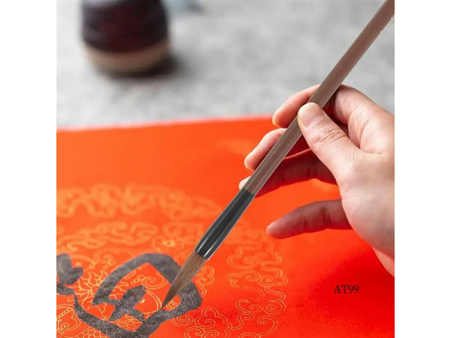 6Pcs Calligraphy Brush Brush Kanji Brush Chinese Writing Brush For Watercolor Ink Brushes Painting Drawing Brushes