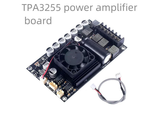 600W High Power 300W*2 audio amplification fever grade TPA3255 digital power amplifier board upgrade