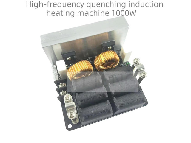 1000W ZVS high frequency induction heating machine High frequency quenching medium frequency furnace without tapping zvs