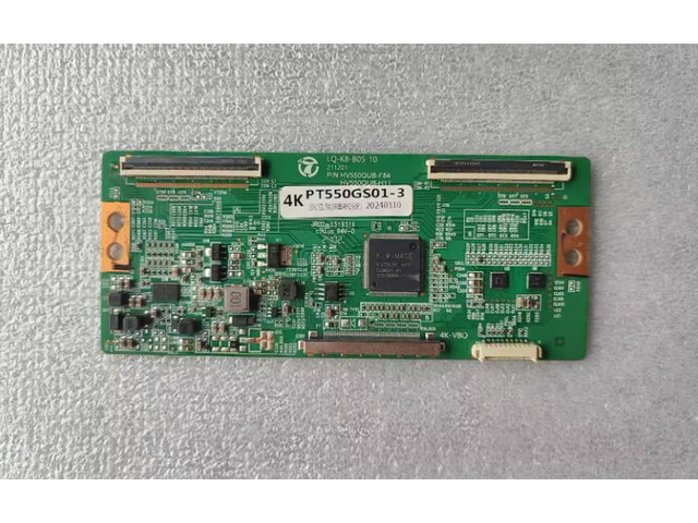 D55CUCNN Logic Board LQ-K8-B05-10 Sticker 4K PT550GS01-3