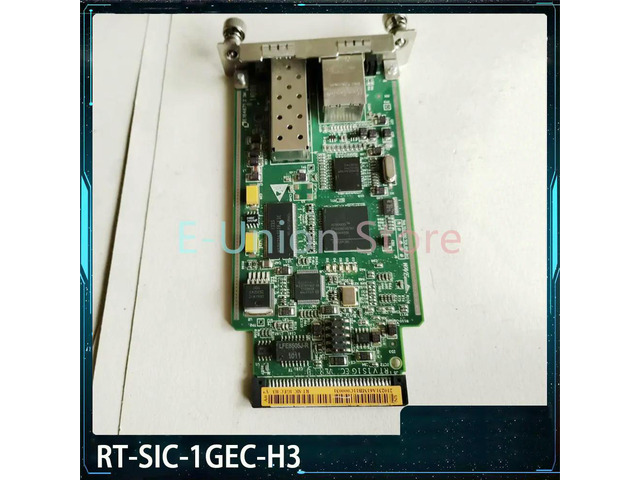 RT-SIC-1GEC-H3 1-Port Gigabit Ethernet (RJ45) For MSR2600 3600 5600 And Other Series Routers