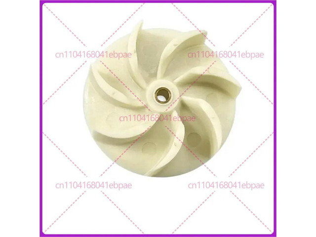 Vacuum Cleaner Parts Central Hole 8mm Diameter 103mm Nylon 6 6 Fan Blade Replacement for Dust-Free Saw Height 30mm