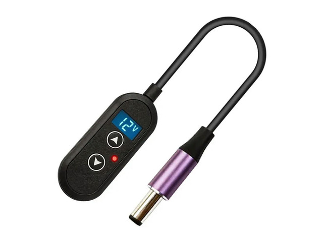 Type-C Female To DC Power Adapter Cable PD 5.5X2.5Mm 20Cm 140W Adjustable Voltage 5V/9V/12V/15V/20V/28V Failure Memory