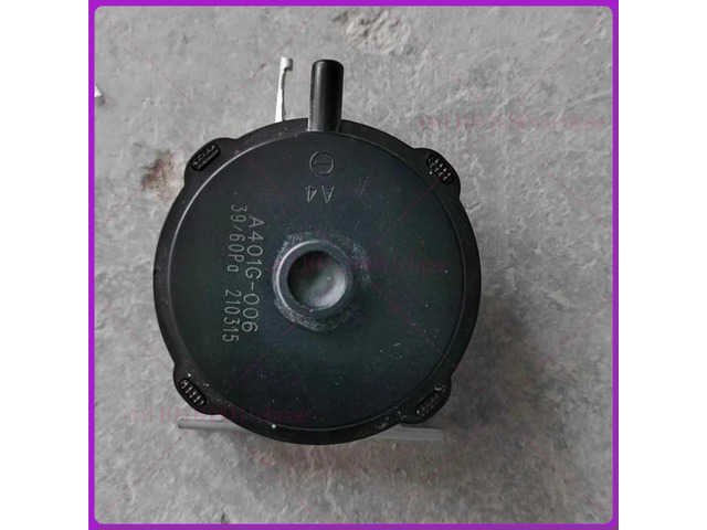 Display E8 Fault RITOR A401G-006 39/60 PA Air Pressure Switch For Midea Vatti Gas Water Heater Gas Water Heater
