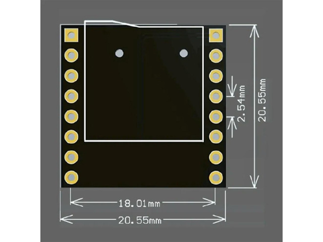 MP3-WAV-WMA File Support Mini MP3 Player Module Dfplayer MP3-TF-16P TF Card FAT16/32 With Integrated Speaker Output