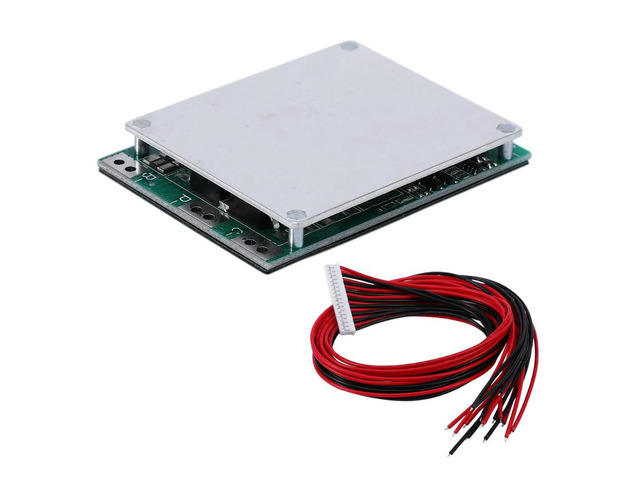 AT-16S 60V 20A Protection Board Li-Ion Lithium BMS PCB Protection Board with Balance for