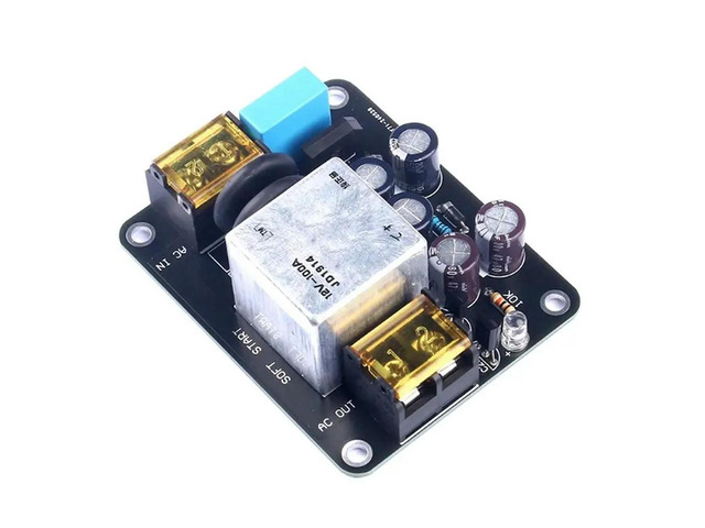 High-Power 2400W 100A Soft Starter Circuit Board For Power Supplies AC150-280V High Current Relay For Class A Amplifiers