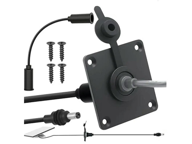 For Starlink Mini Waterproof Wall Pas Mount Kit,DC 5.5X2.1Mm Female Adapter, Cable Entry Port Included
