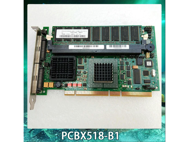 PCBX518-B1 Logic Dual Channel SCSI Array Card 128M