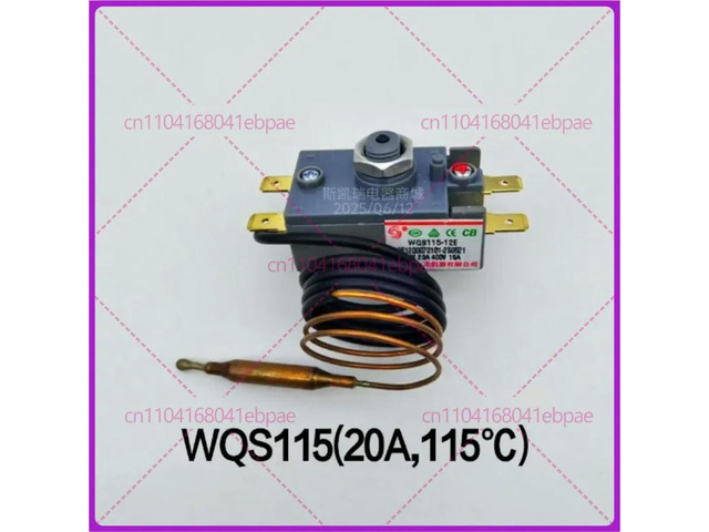 1pcs Suitable for water electric water heater Kowloon over-temperature protection switch WQS115-12E thermostat