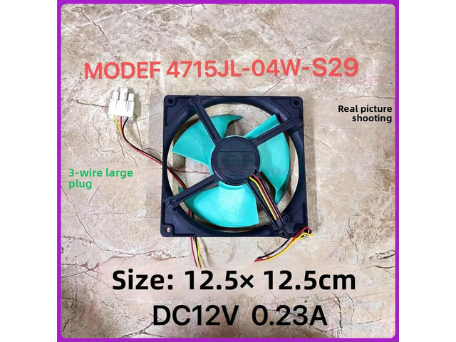 MODEF 4715JL-04W-S29 DC12V 0.23A for S30 Songmei Refrigerator Refrigerated Freezing Lower Fan