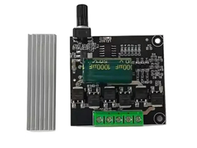 500W High-Power Brushless Control Board 12- 30V Potentiometer Speed Control Module 30A For Fan Motors And Water Pumps