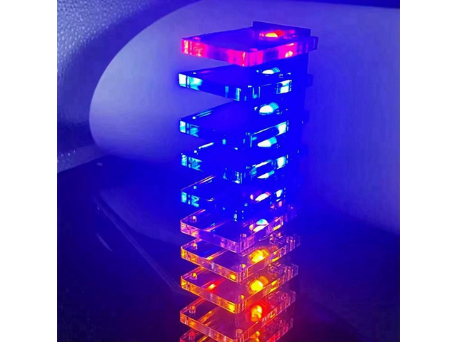 2X DIY Sound Control LED Music Spectrum Electronic Kit Column Audio Display PCB Soldering Practice Kit LM358 LM339