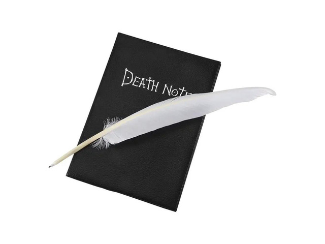 Fashion Anime Theme Death Note Cosplay Notebook School Large Writing Journal 20.5Cmx14.5Cm