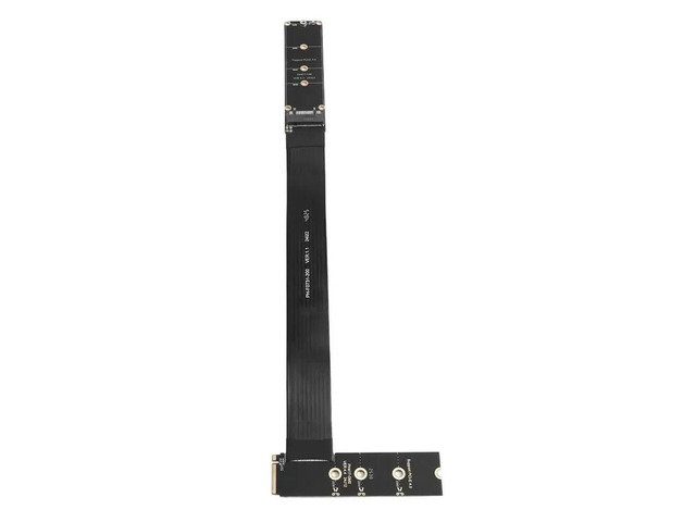 M.2 NVME Extension Cable For SSD Graphics Card For Solid Drive Riser Card Straight