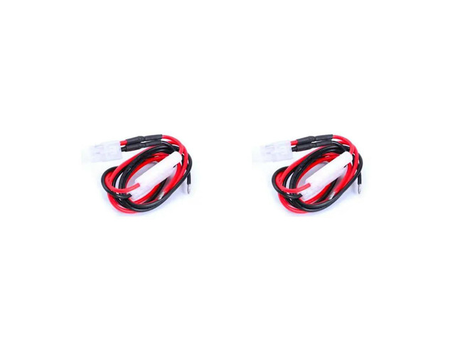 2Pcs 1M 30A Fuse Short Wave Power Supply Cable For Yaesu FT-857D, FT-897D, For IC-725A, IC-706 IC Walkie Talkie