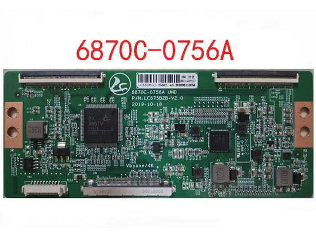 6870C-0756A LC675B2B-V2.0 Logic Board LC550EGJ LC550DQJ