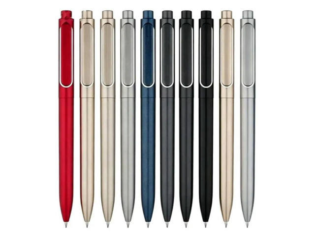 10PCS Click Pens 0.5Mm Smooth Writing Heavy Weight Business Signature Ballpoint Pens For Corporate Gifts