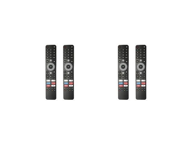4 Pcs Universal Tvs Remote Control For DEXP, Viomi, CHIQ - For Multiple Models,Infrared