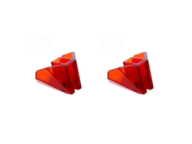 2X Replacement Stylus Mm Dynamic Magnetic Phonograph Cartridge Upgrade Cartridge Replacement Stylus For Ortofon 2M Red