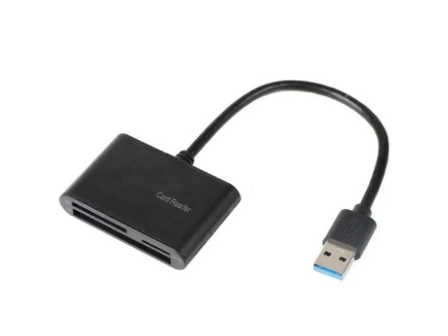 USB SD Card Reader Writer Compact Adapter For CF/SD/TF Micro SD/Micro Card For Wind Memory Card