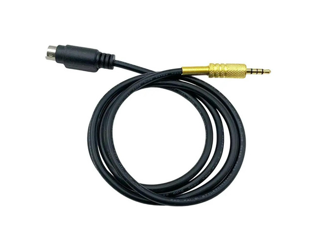 Radio For YAESU FT-891/857/817/991/450D Compatible Mini DIN 6 To 3.5Mm Audio PTT Adapter Cable Sound Card Connection