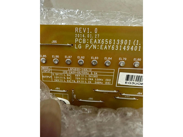 EAX65613901 (1.6) EAY63149401 LGP4955-14UL12 Power Supply Board is for 55UB850V 55UB850T 49UB820V 49UB850V 49UF695V TV
