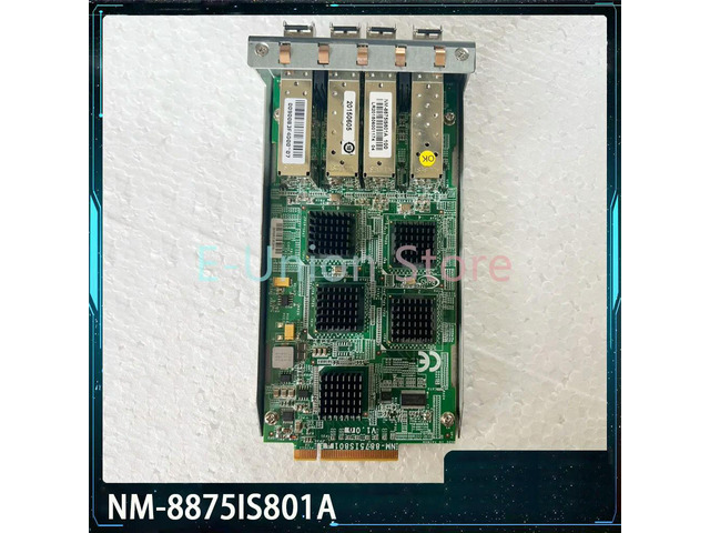 NM-8875IS801A 8-Port Network Card Gigabit Optical Port Card