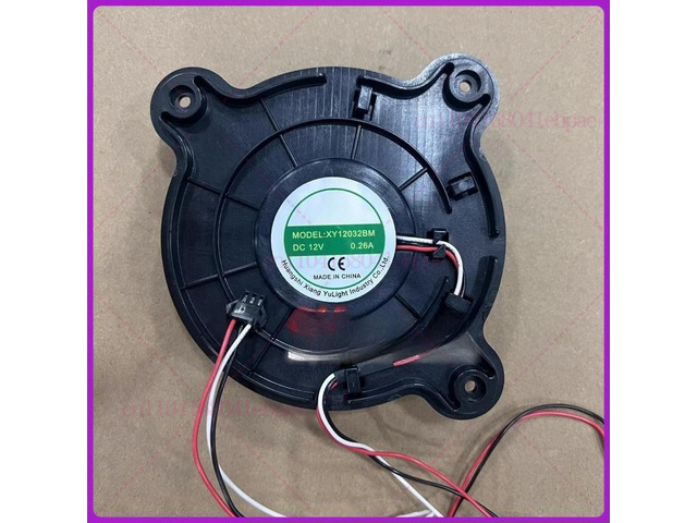 XY12032BM Refrigerator Freezing Fan Fridge Silent Cooling Fan Refrigeration Silent Exhaust Fan DC 12V 0.26A 120x120x32mm