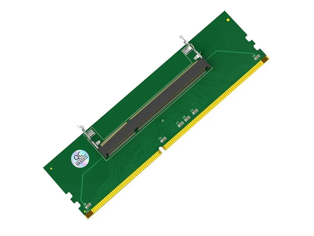 Laptop SO DDR 3 Memory Card Adapter Riser Tester Laptop 200Pin DDR3 Memory To Desktop 240Pin DDR3 Memory Card Converter