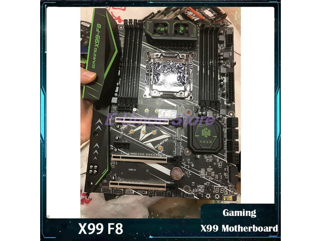 X99 F8 C612 8*DDR4 LGA2011-3 256GB V3/V4 CPU X99 Motherboard