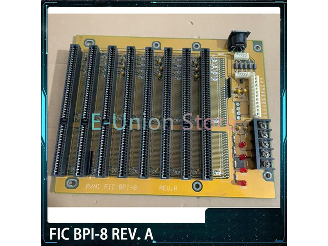 Industrial Computer Motherboard FIC BPI-8 REV. A With 8 ISA Slots