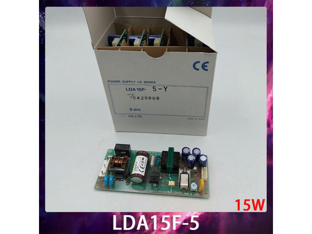 LDA15F-5 15W INPUT AC100-240V 50-60Hz 0.37A OUTPUT 5V 3A Power Supply