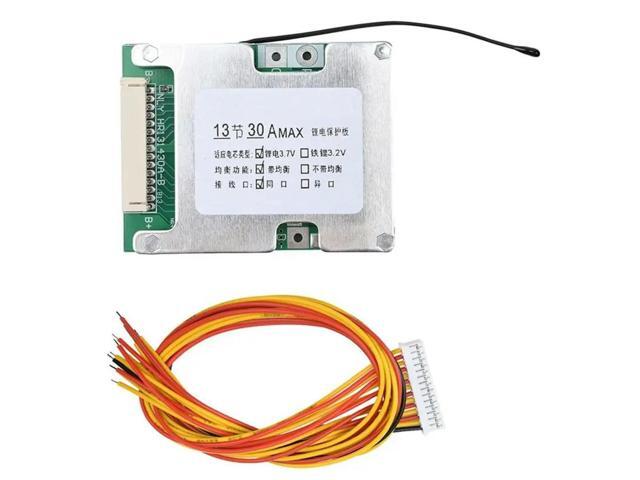 BMS 13S 48V 30A Protection Board Same Port With Equalization Balanced Protection Board For E-Bike