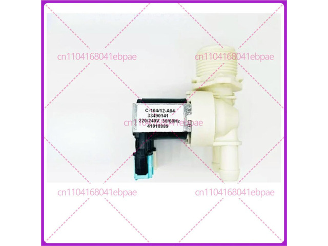 Water inlet valve for CANDY Jinling drum washing machines 41018989/33490141
