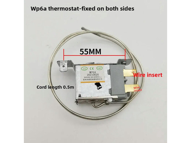 Temperature control regulator Water dispenser Compressor Ice maker 1 to 9 degrees wp5b