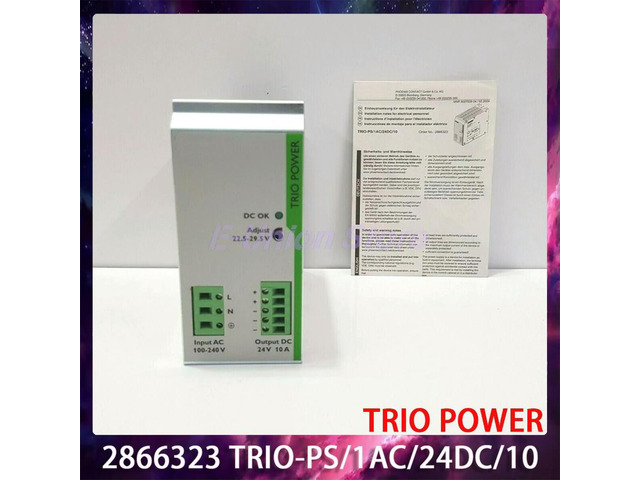 1Pcs TRIO-PS/1AC/24DC/10 TRIO POWER 24VDC/10A Switching Power Supply 24 V DC/10 A 2866323