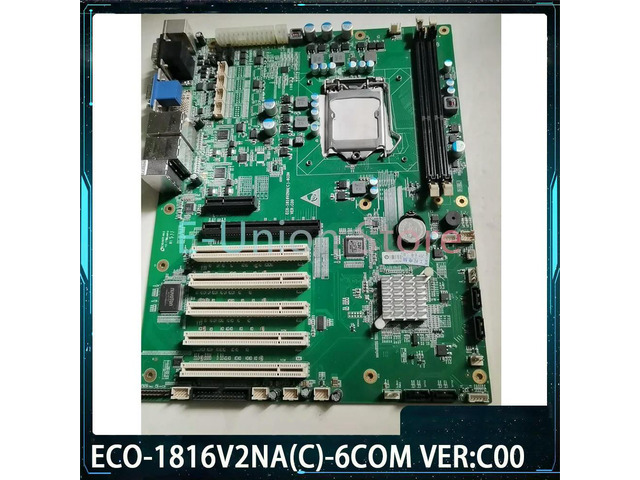 ECO-1816V2NA (C) -6COM VER: C00 5PCI Slot Industrial Control Motherboard EC0-1816V2