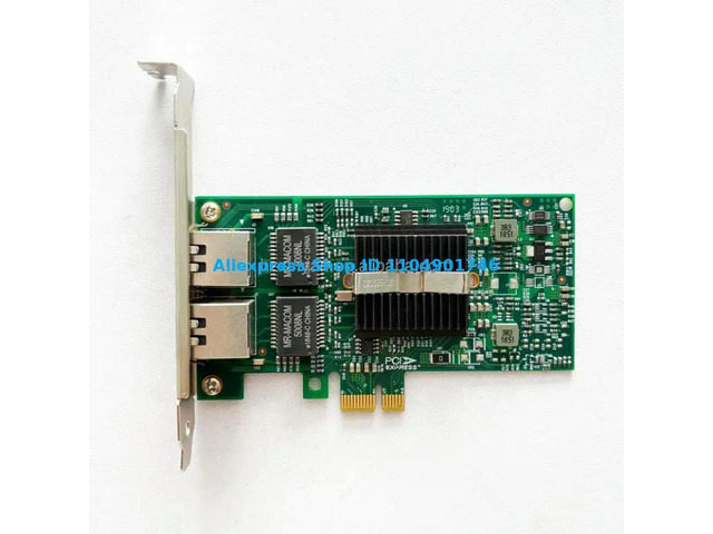 LR-Link 92T2171 LREC9212PT/82576-2RJ45 PCIe X1 1G Dual-port desktop adapter