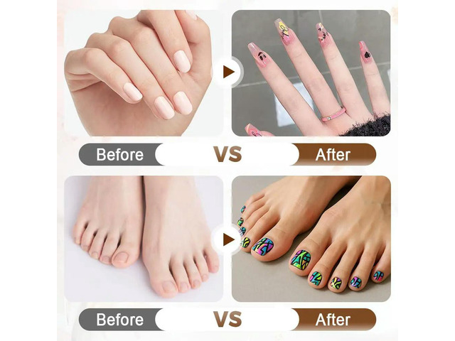 12 Colors Nail Art Marker Pens Set, Nail Markers For Nail Art, Nail Painting, And Artistic Decorations For Both Children