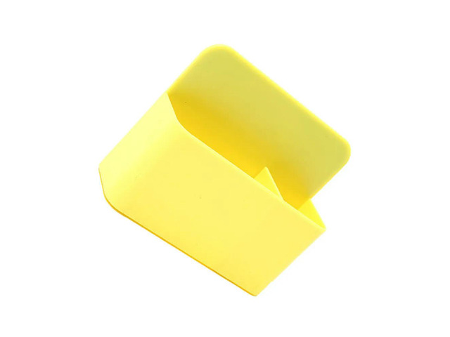 Premium Pen Holder for Whiteboard and Desk Organization Sturdy Lightweight Stationery Organizer Creative Design Lemon Yellow