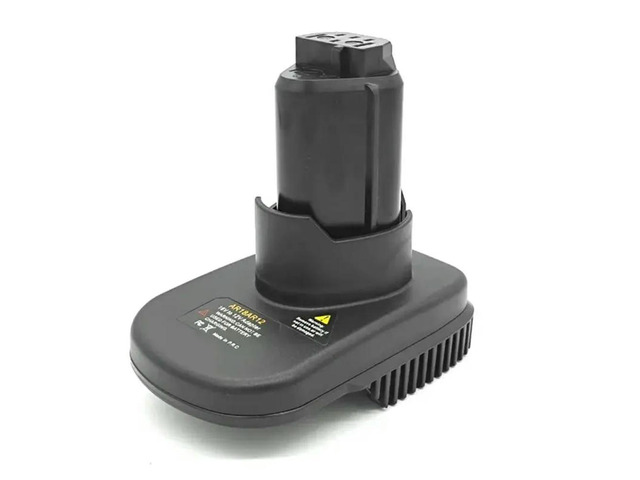 AR18AR12 Adapter For Ridgid AEG 18V Li- Batteries Converting To For Ridgid 12V Li- Cordless Tools